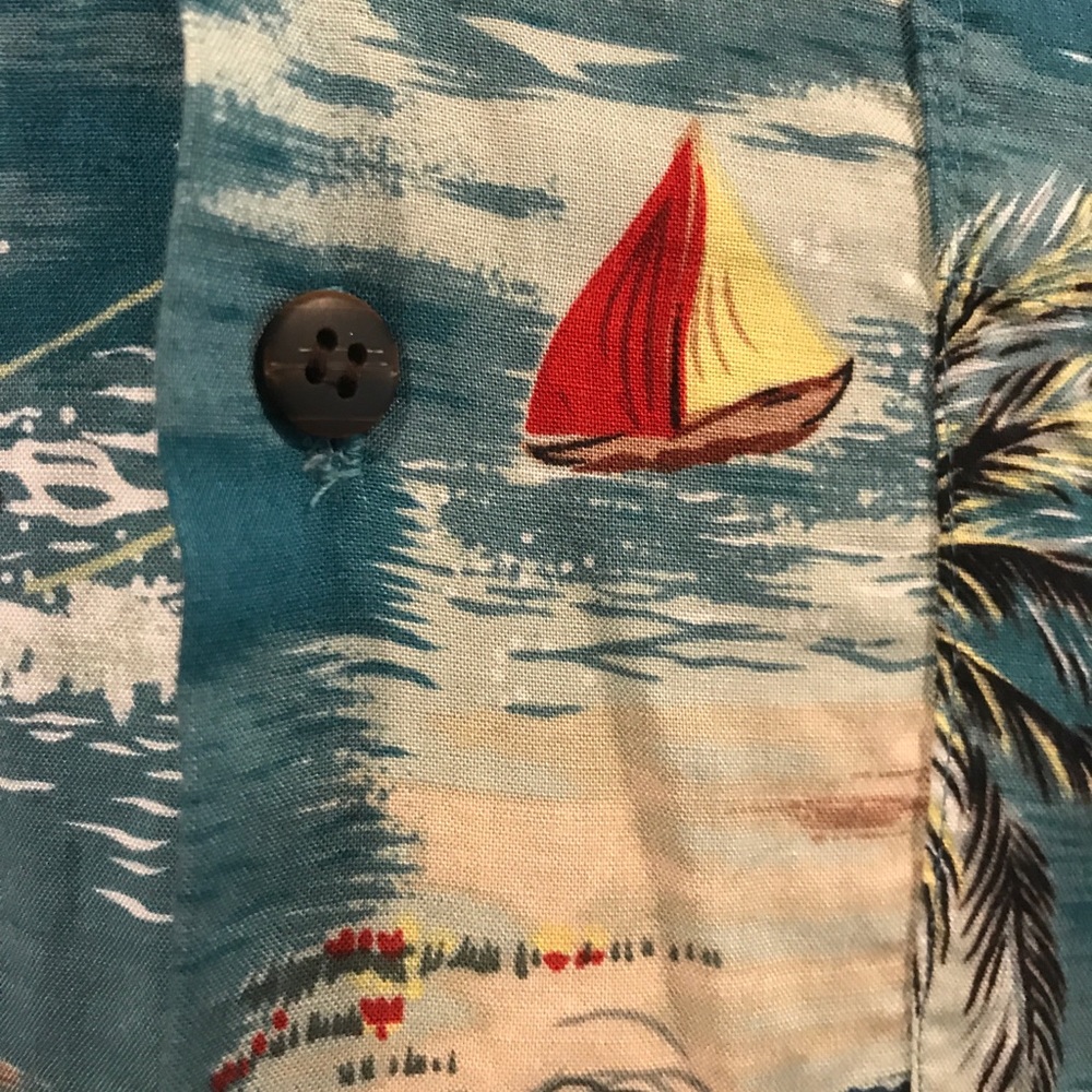 Polynesian Dream Vintage Hawaiian Shirt - Picture 3 of 7